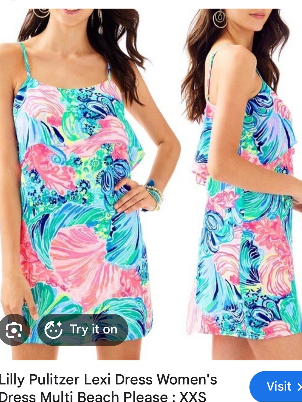 Lilly Pulitzer Lexi in beach please size xxs